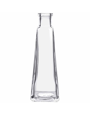 Pyramidal glass bottle...
