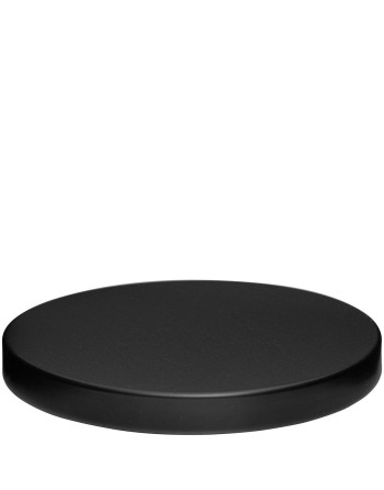 Black metal cap for...