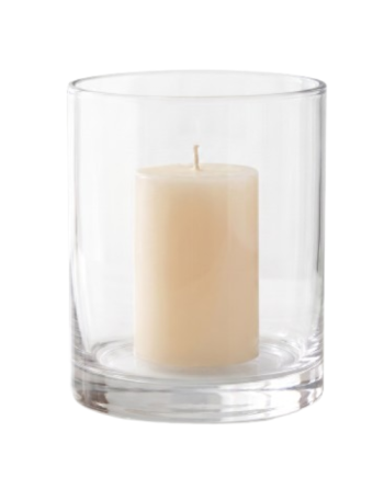 Rose cylinder vase Ø10 cm - Different heights
