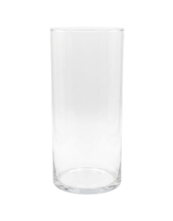 Daisy cylinder vase Ø15 cm - Different heights