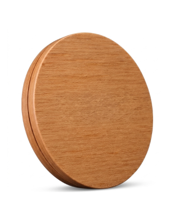 Couvercle pour bougie en bois - Ø8 cm