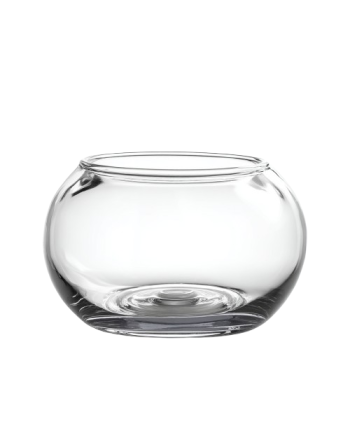 Round glass jar 10*12 cm
