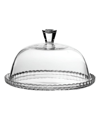 Glass cake stand Ø32 H.15 cm
