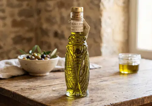Custom Cicada-Shaped Bottle