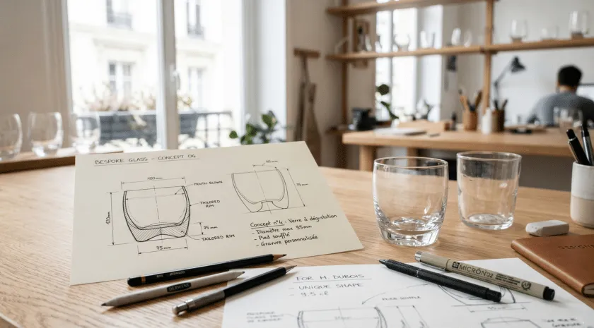 verrerie sur mesure par allglass grossiste en verre